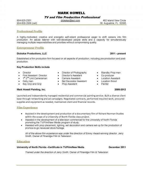 cleaner resume