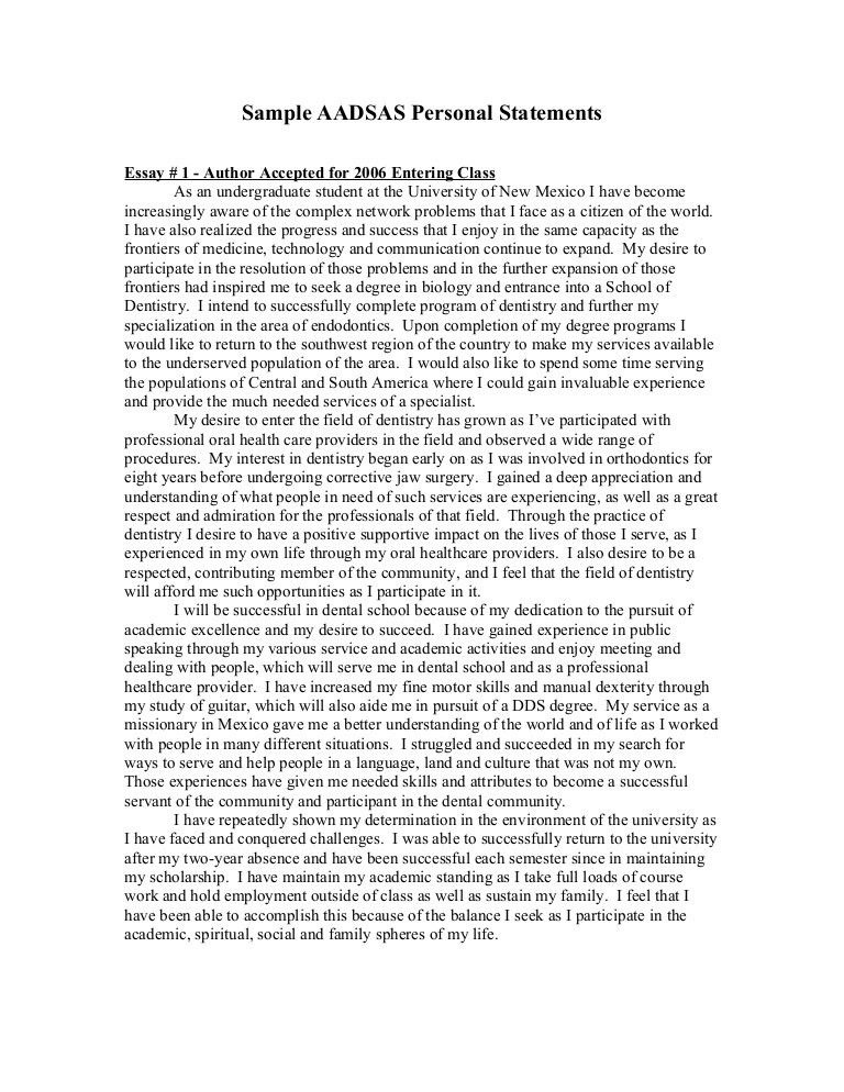 sample graduate school essays