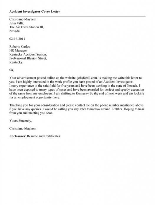 greeting for a cover letter