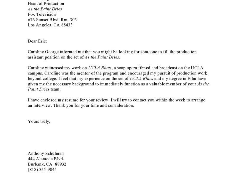 referral cover letter samples