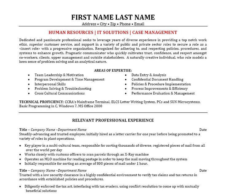 tax manager resume