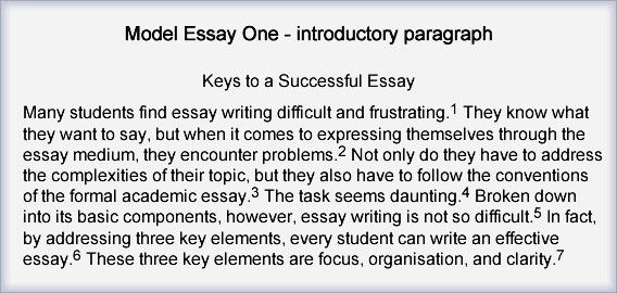 narrative essay thesis