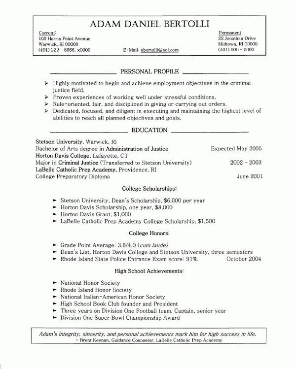 combined resumes