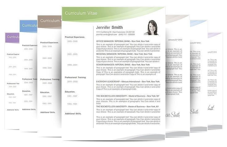apple resume templates