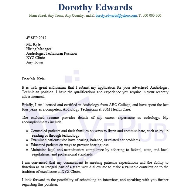 speculative cover letter samples