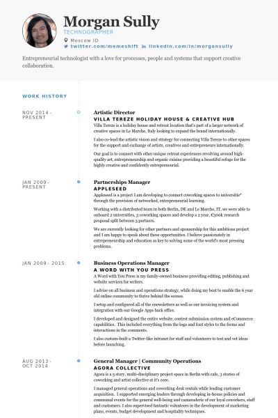 general manager resume sample