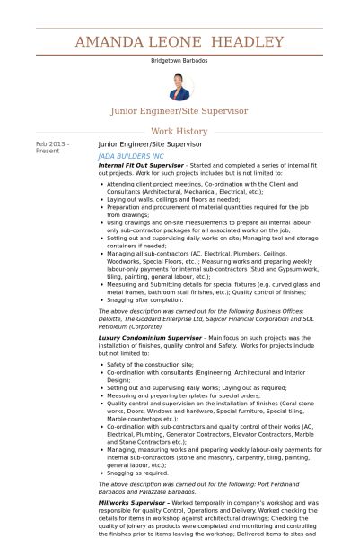 transportation supervisor resume samples