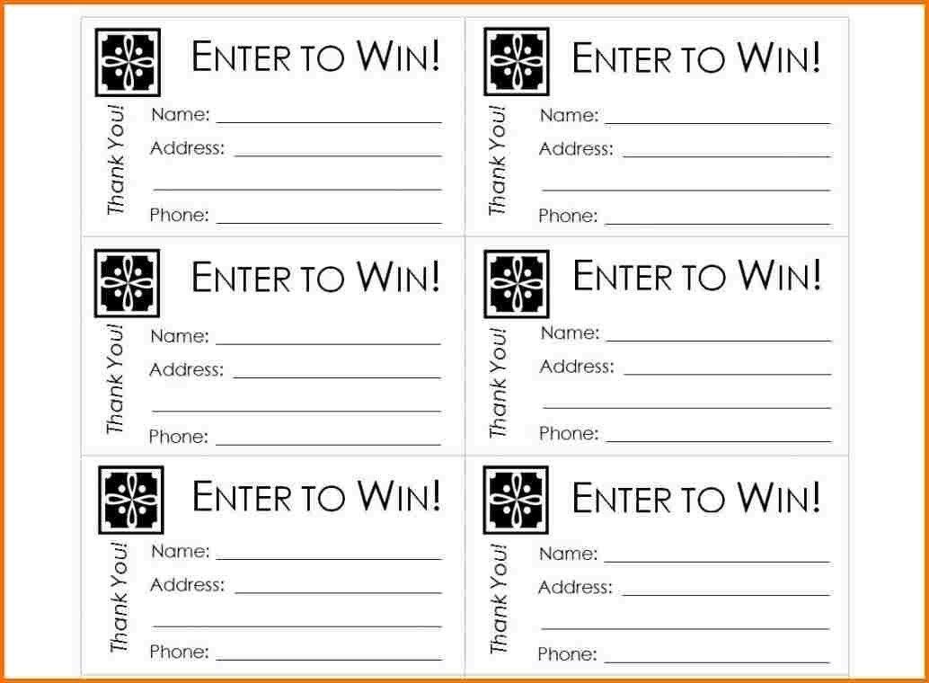 printable raffle tickets pdf