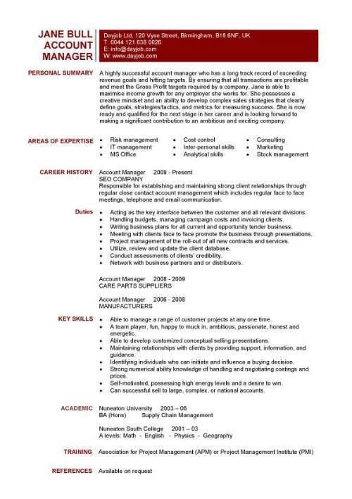 key account manager job description