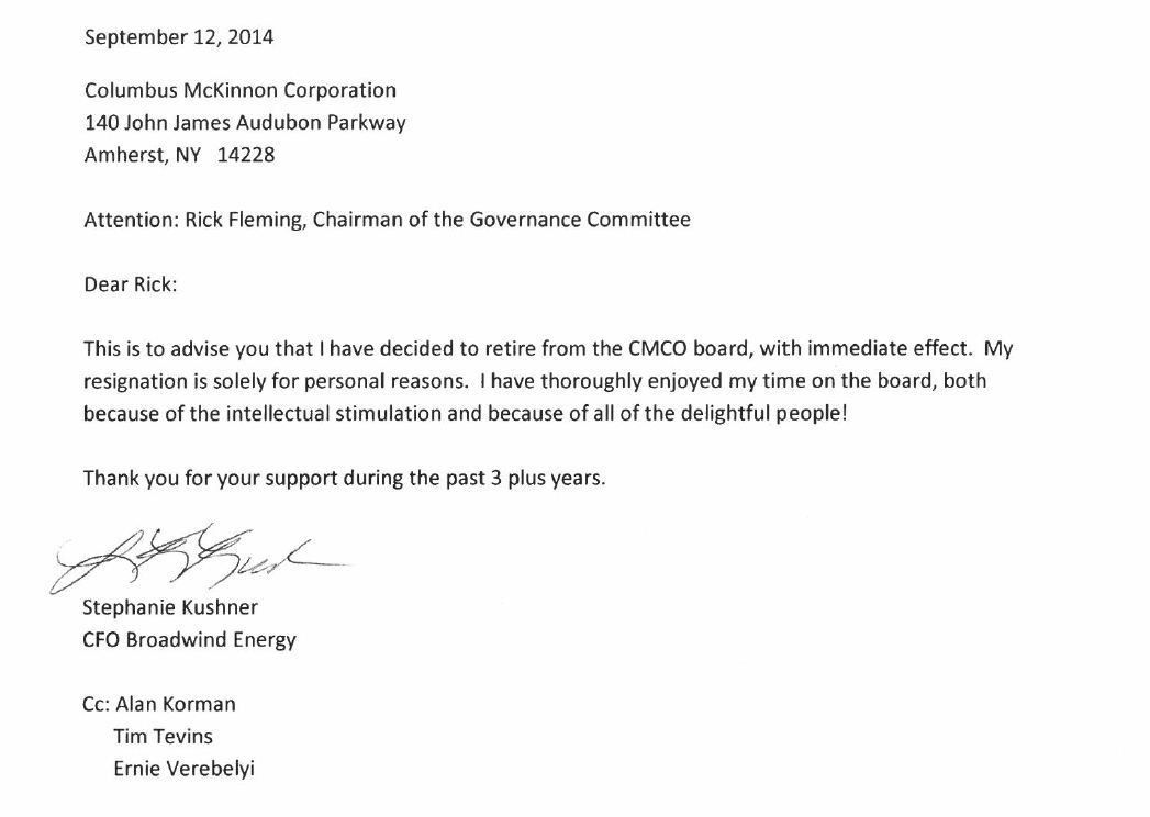letter of resignation due to retirement