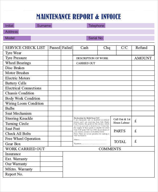 ms excel invoice template free