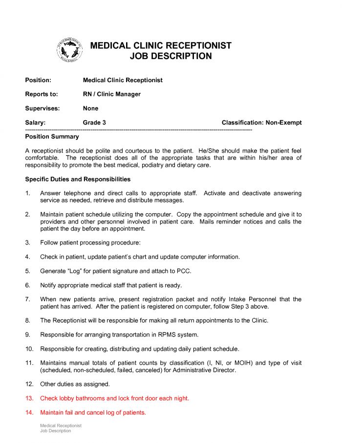 office manager responsibilities resumes
