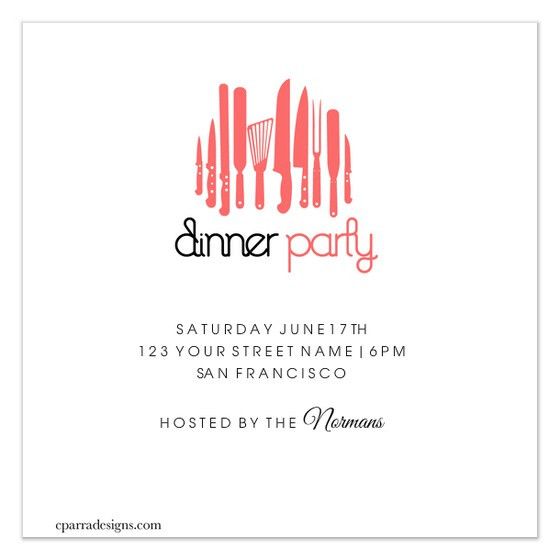 dinner invite template