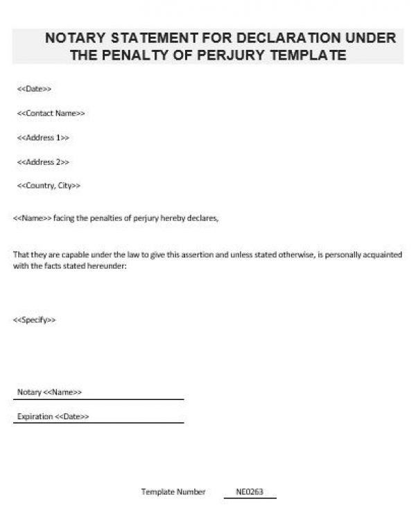 notary template
