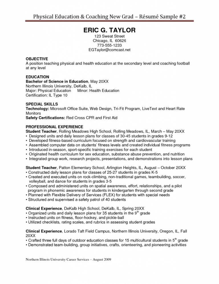 sample coach resumes