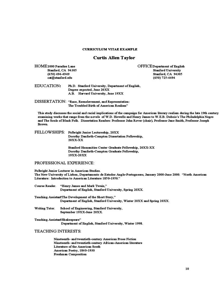 harvard cover letter sample