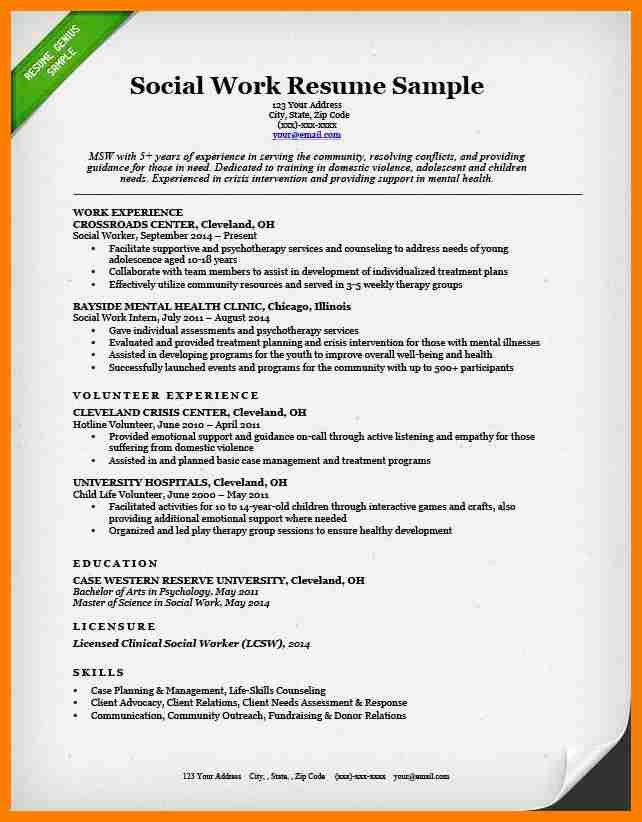outreach worker resume