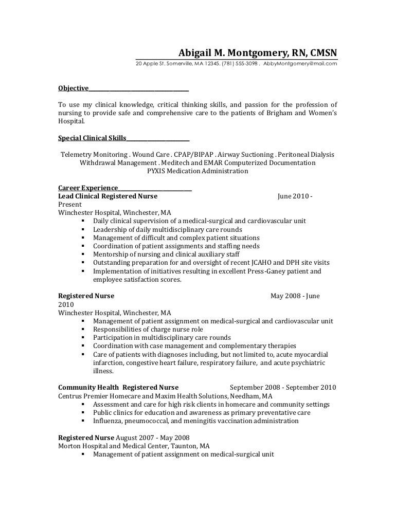 labor and delivery nurse cover letters