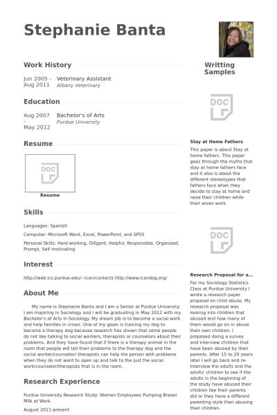 veterinarian assistant resumes