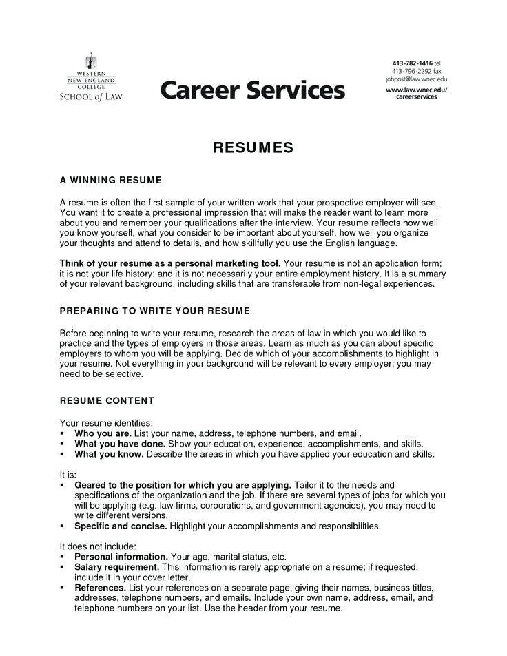 include references in resumes