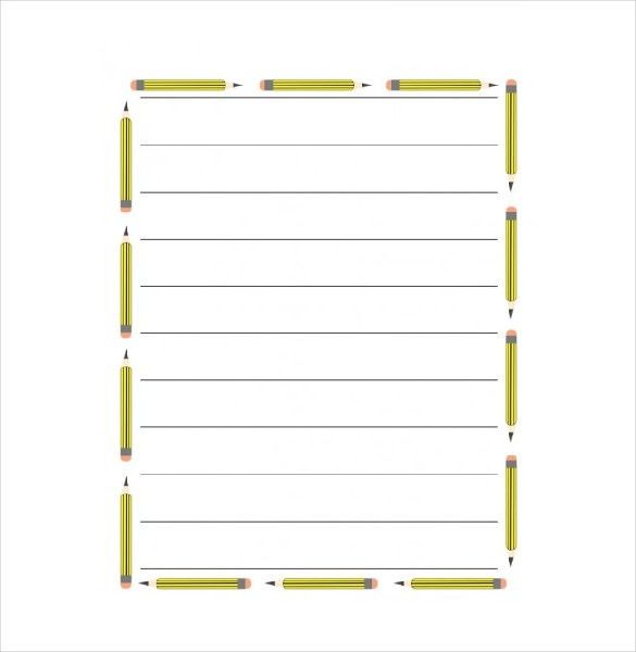 lined paper printable