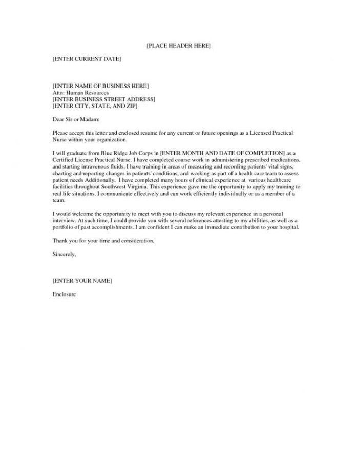 cover letter for lpn resume