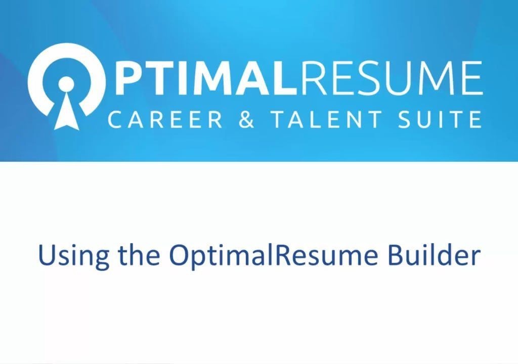 optimal resume sanford brown