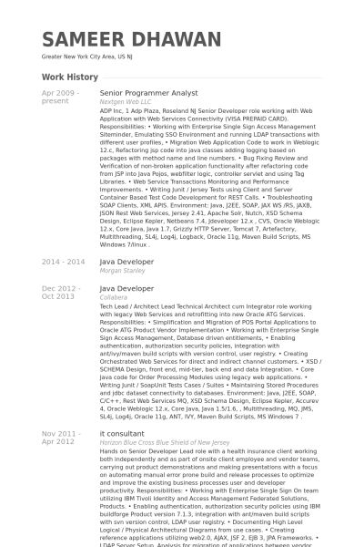 annotated resumes