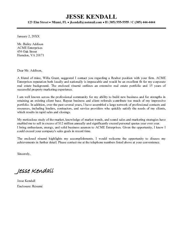 actor cover letter