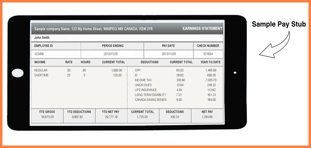 pay stub creator excel
