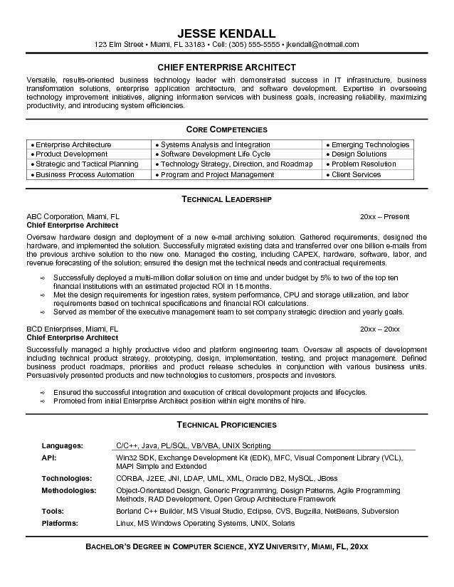 dot net architect resume