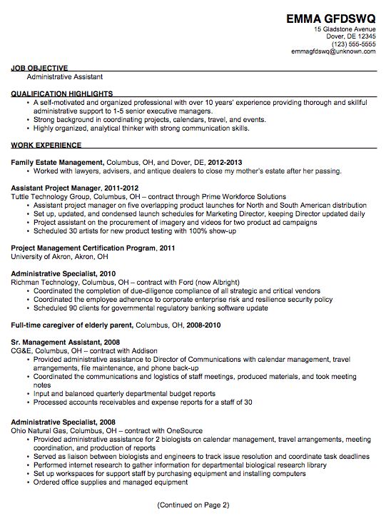 medical assistant example resumes