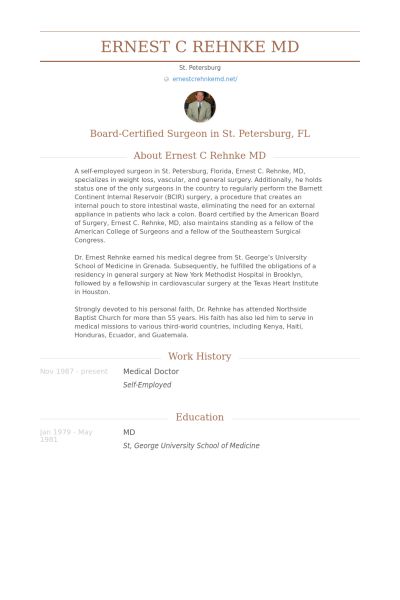 doctor resume sample