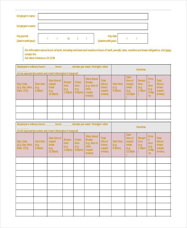 excel payroll template free
