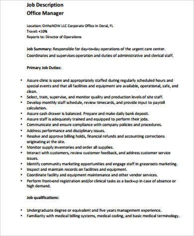 key account manager job description