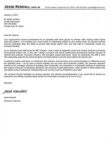 how to type cover letter for a job