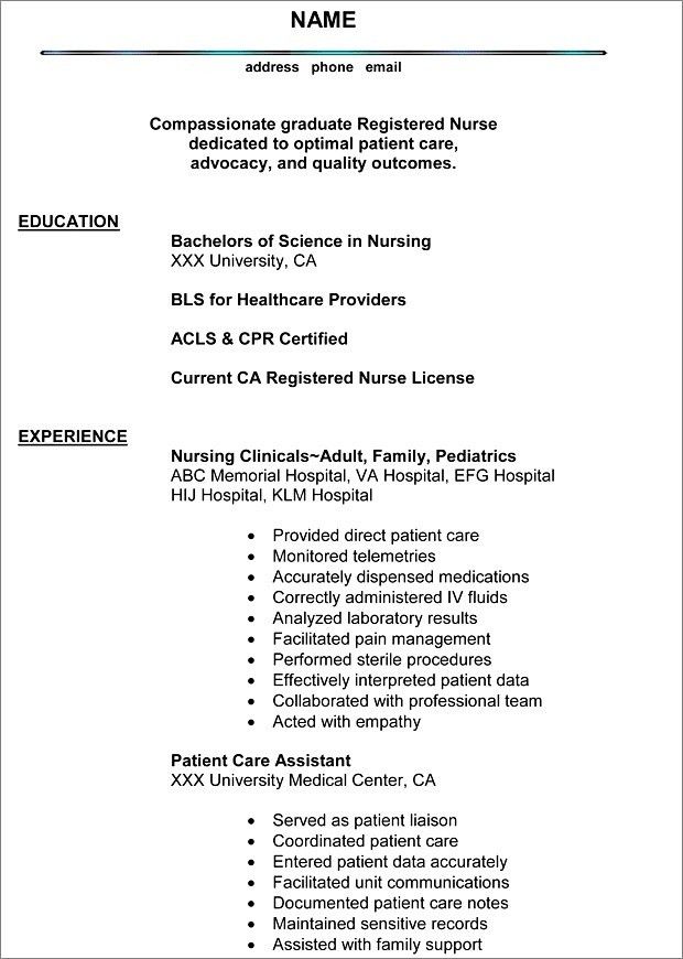 nursing resume format for freshers