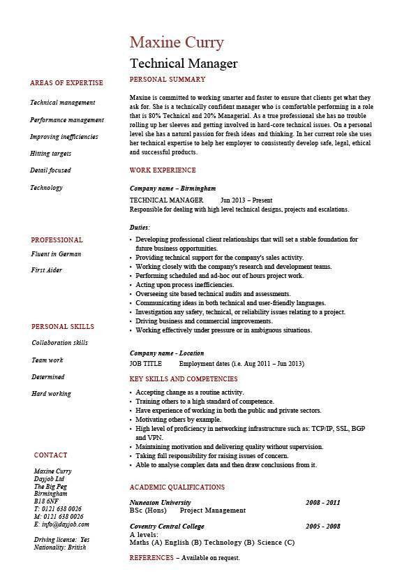 core competencies resume examples