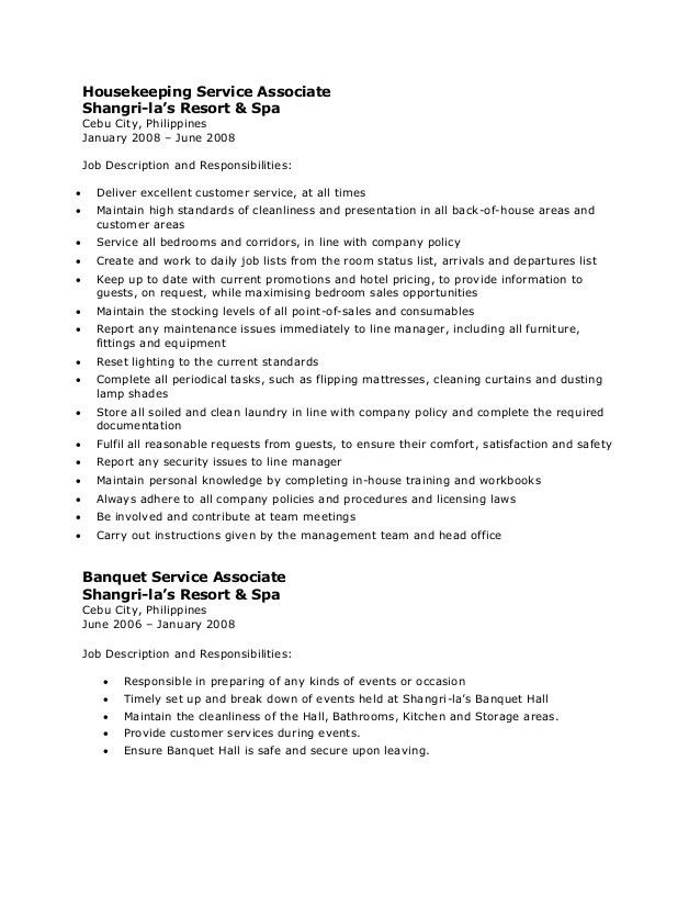 merchandise associate job description