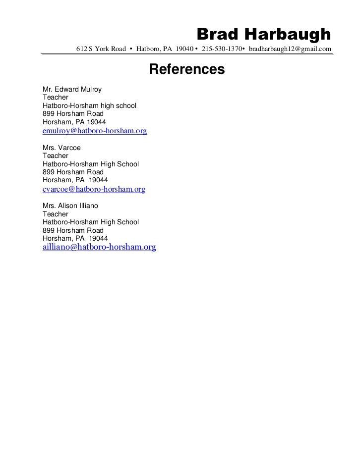 microsoft word references template