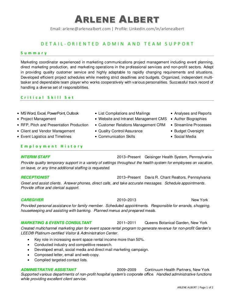 event manager cover letters