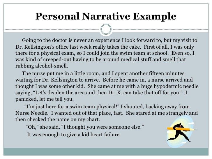 personal narrative essay ideas