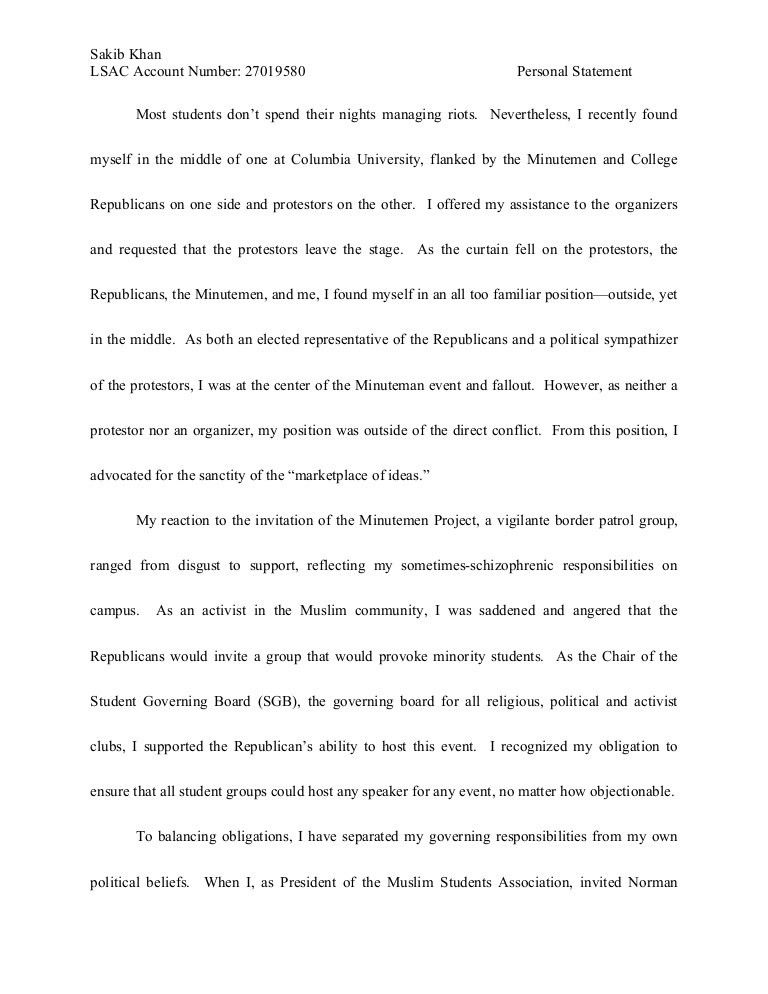 personal project essay example