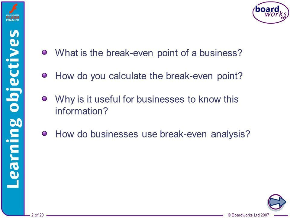 Define Breakeven Analysis madebyrichard