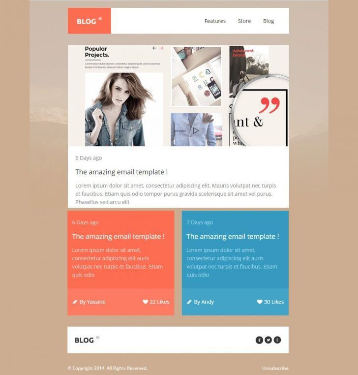 example of a newsletter
