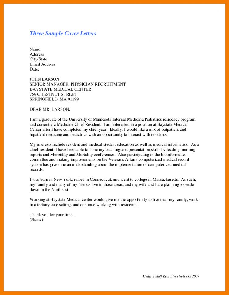 bioinformatics cover letter