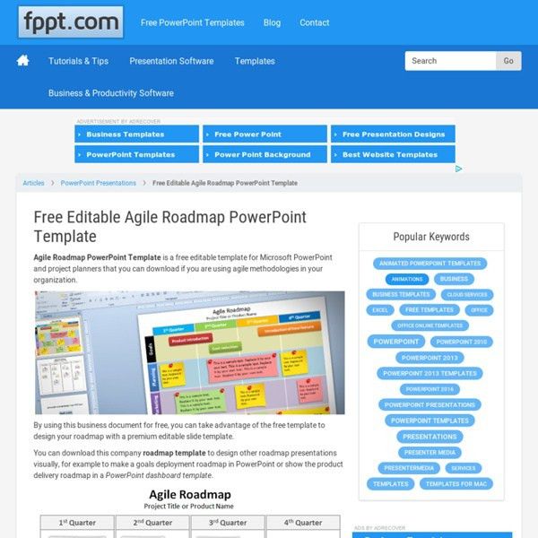 website roadmap template