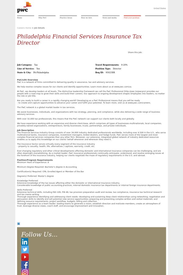 tax professional job description
