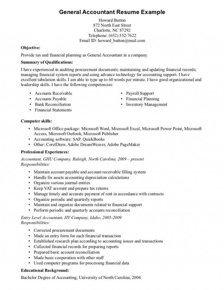 manufacturing general manager resumes