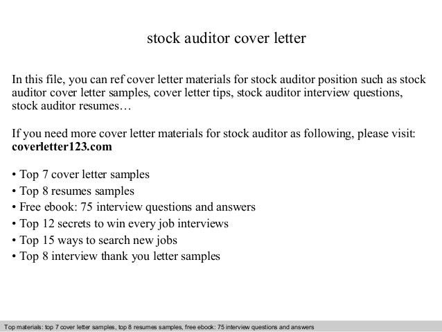 sample auditor resumes